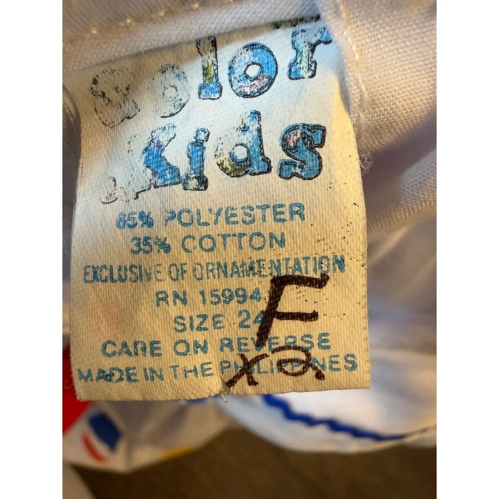 Color Kids Sailor Set Toddler 24M Nautical Sailboat Bloomer Polka Dot White Blue